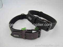 nylon dog Cat collar -Reflective fishbone leash and harness