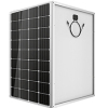 180W bifacial poly mono PV solar module chinese biggest manufacturers