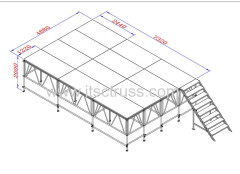 Portable Stage system for Rental