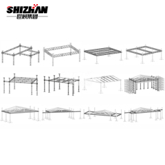 Aluminium cheap stage frame truss structure