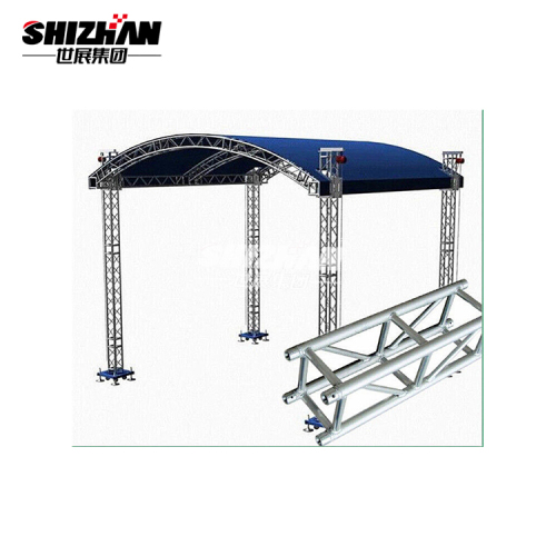 Aluminum stage roof truss system for display