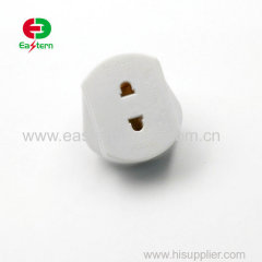 best quality white 3 pin european bs5733 uk travel plug
