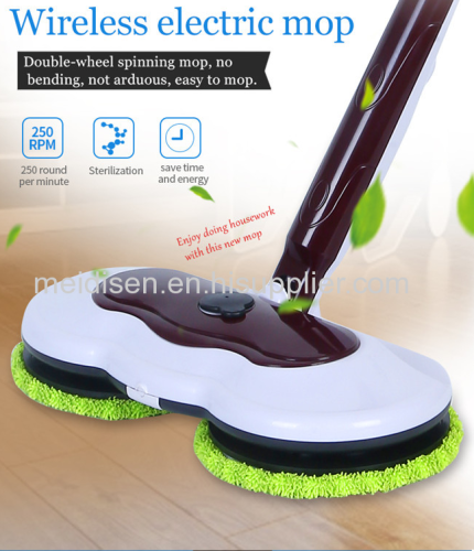 Smart Cordless Electric Spray and Spin Flexible Cleaning mop