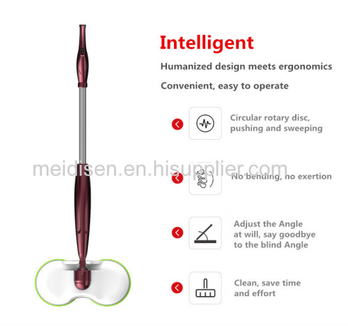 2018 New Intelligent Spray Spin Mop and dual action polisher