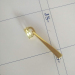 High Quality 3# Nylon Zipper Puller Plated Gold Color Slider Garment Accessories