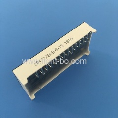 Customized Ultra Red Vertical 7 Segment LED Display for Refrigerator Controller