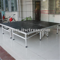 Foldable modular stage supplier