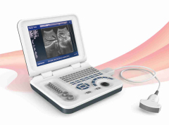 Portable laptop full digital ultrasound machine.10.4 inch with battery