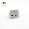 BS8546 travel adaptor uk to european plug without grounding