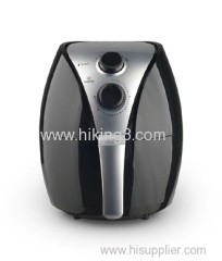 2.5L air fryer mechanical manual control knob for time and temperature
