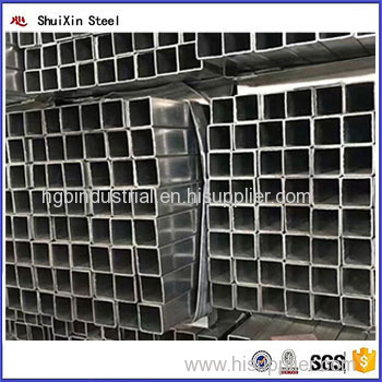 25x25mm Pre Galvanized Square Steel Tube