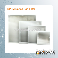 Ventilation fan filter SPFM with thicken rubber