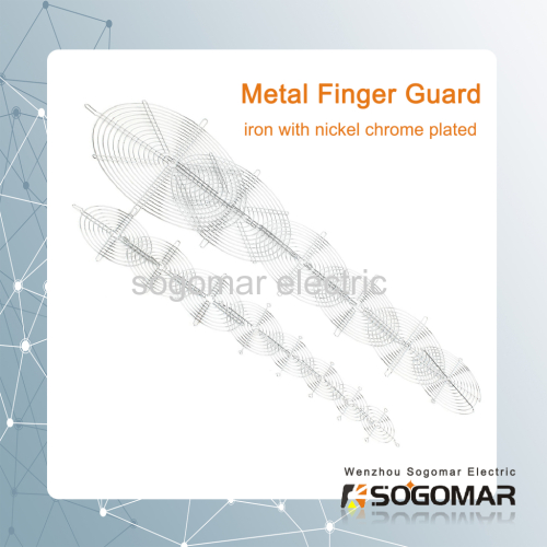 Metal fan cover/finger guard from 40mm to 280mm