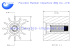 Raw Water Pump impellers for DJ Pump flexible impeller pumps replace 08-33-1201 Neoprene