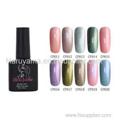 Haruyama OEM China factory wholesale nail Products soak off mermaid effect colorful uv/led gel polish