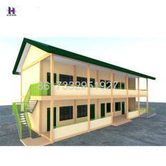 3 stories pre engineered steel workshop buildings