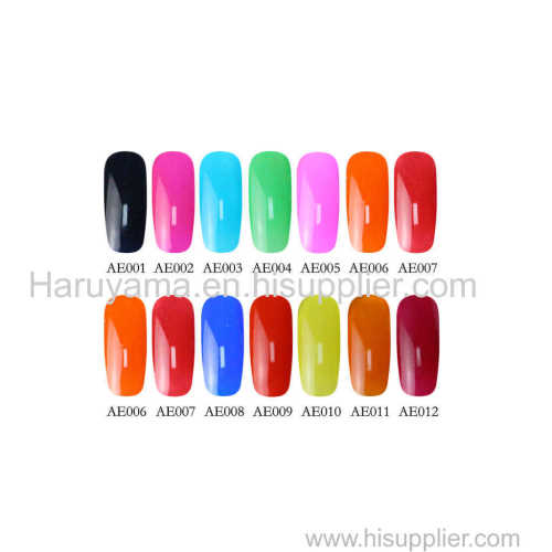 2018 Hot Selling Uv Gel Polish For Nail Art coloured glaze high-end professional soak off uv gel polish