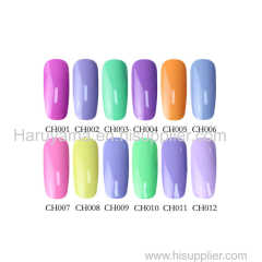 OEM China factory wholesale Temperature Color Changing colors nail polish Uv gel