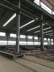Fast construction steel structure building for warehouse / workshop / plant