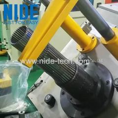 Three phase induction motor stator winding inserting and embedding machine