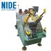 Three phase induction motor stator winding inserting and embedding machine