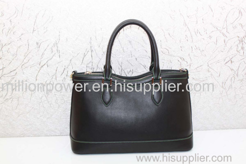 Woman real leather fashion handbag
