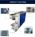 Fiber 20W/30W Portable Laser Marking Machine with Low Loss