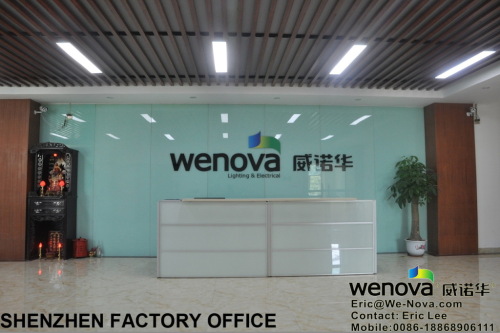 Shenzhen Wenova Light and Electrical Company Ltd Ningbo office