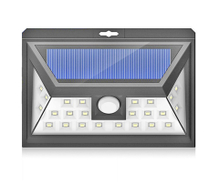 24LED Solar Motion Sensor Light