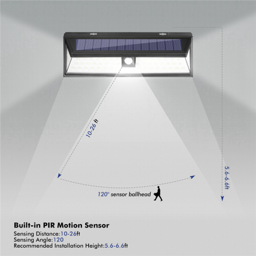 90LED Solar Motion Sensor Light