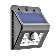 8LED Solar Power PIR motion sensor light