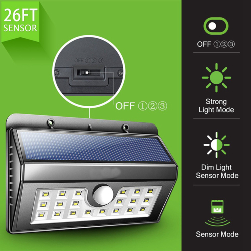 20LED Solar motion sensor light