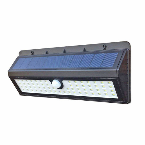 62LED Solar Wall Mounted LED light with motion sensor 700-800 Lumens