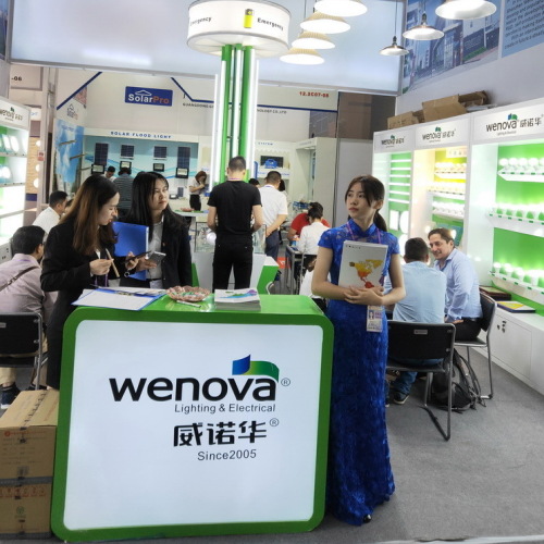 2018 Canton Fair for Wenova lighting and Electrical Co Ltd