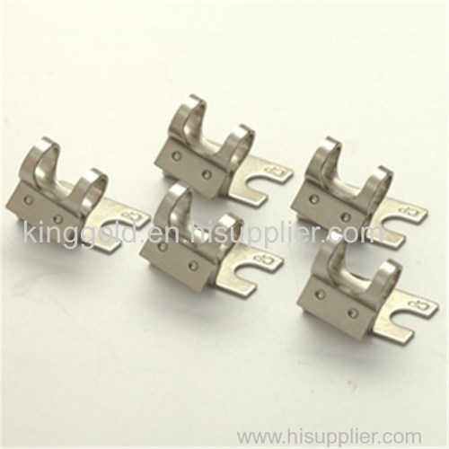 Customized Metal Stamped Bracket Steel Contact Parts