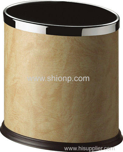 Oval shape dustbin (Beige)