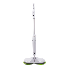 360 degree multifunction cordless floor cleaner mop 100% microfiber electric mop spray spinning mop