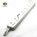 Wholesale UK power socket 6 way power strip bar 250v 13a switch socket outlet