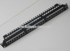 AMP 24 Port CAT6/Cat5e Patch Panel