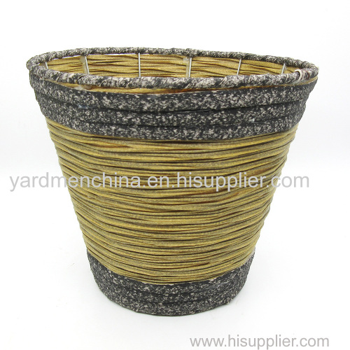 rattan basket clothes storage