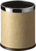 Beige color hotel dust bin