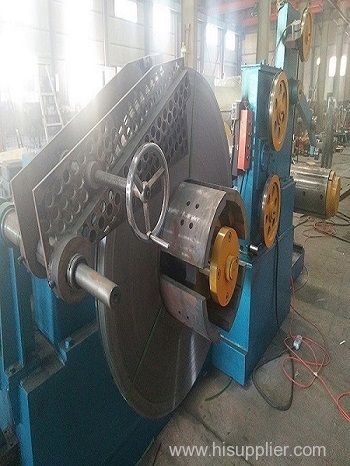 Paper tube strip precise rewinding machine