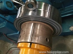 Paper tube strip rewinding machine