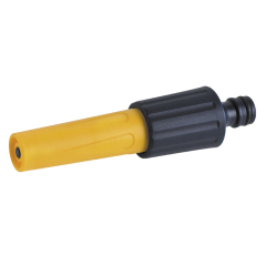 Plastic adjustable garden water spray nozzle