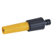 Plastic portable garden hose nozzle