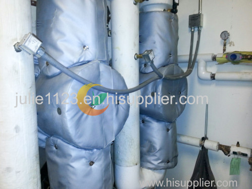 Venice flexible reusable insulation covers / blankets / jackets for valve /flange