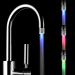 Water tap RGB color led light led faucet with waterfall