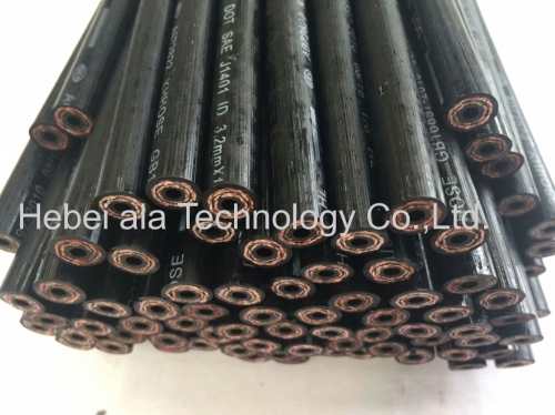 China Manufacture High pressure High Temperature Resistant rubber hose Flexible SAE J1401 Hydraulic Oil Brake Hose