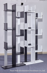 All Aluminum Living Room Furniture Decorative Display Bookcases Shelf