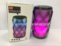 high sound quality led light Large Portable bluetooth speakers light mode